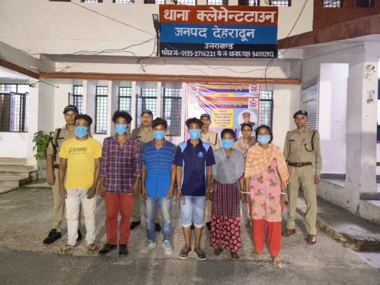 देहरादून में 5 बांग्लादेशी व 1 महिला गिरफ्तार, 4 नाबालिग पुलिस संरक्षण में
