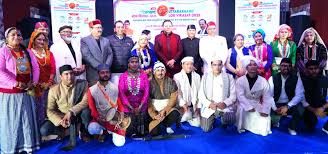 उत्तराखंड लोक विरासत–2025 कार्यक्रम में मुख्यमंत्री पुष्कर सिंह धामी हुए शामिल